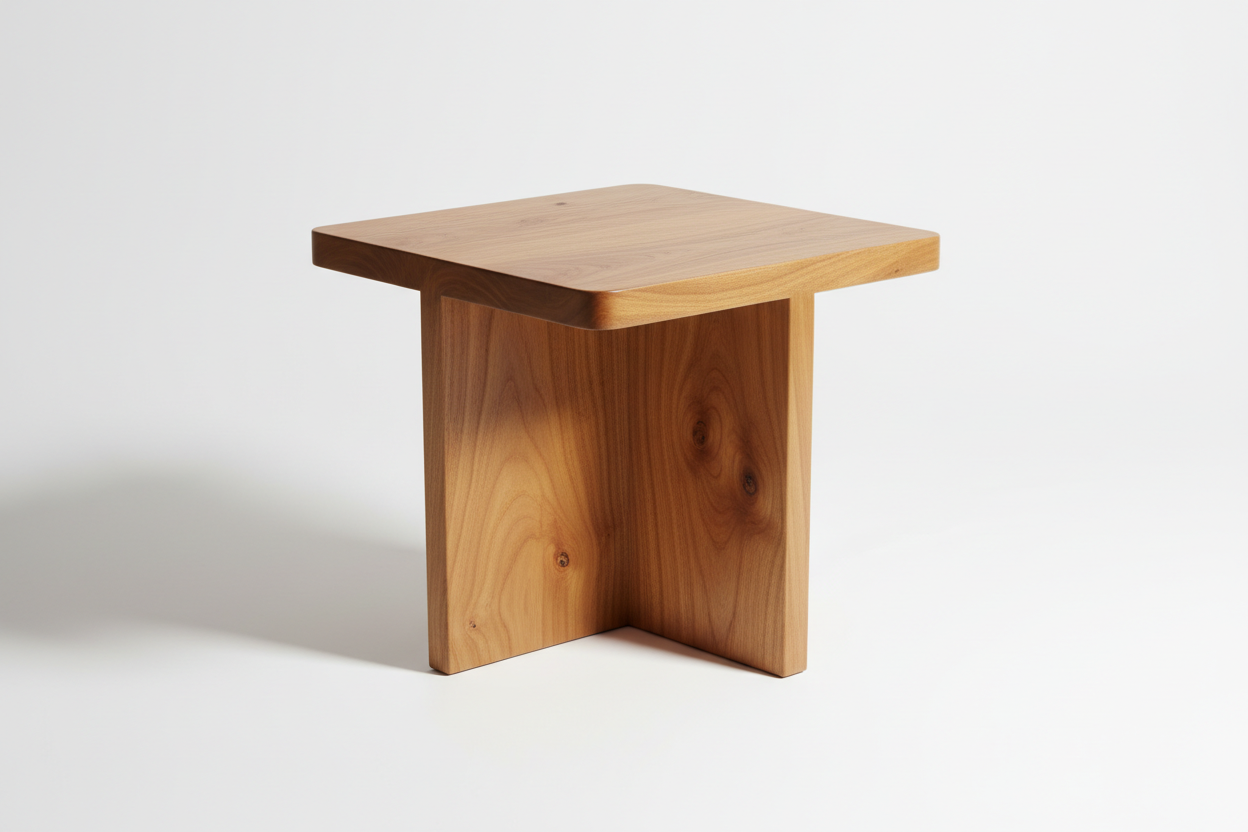 White Oak Side Table