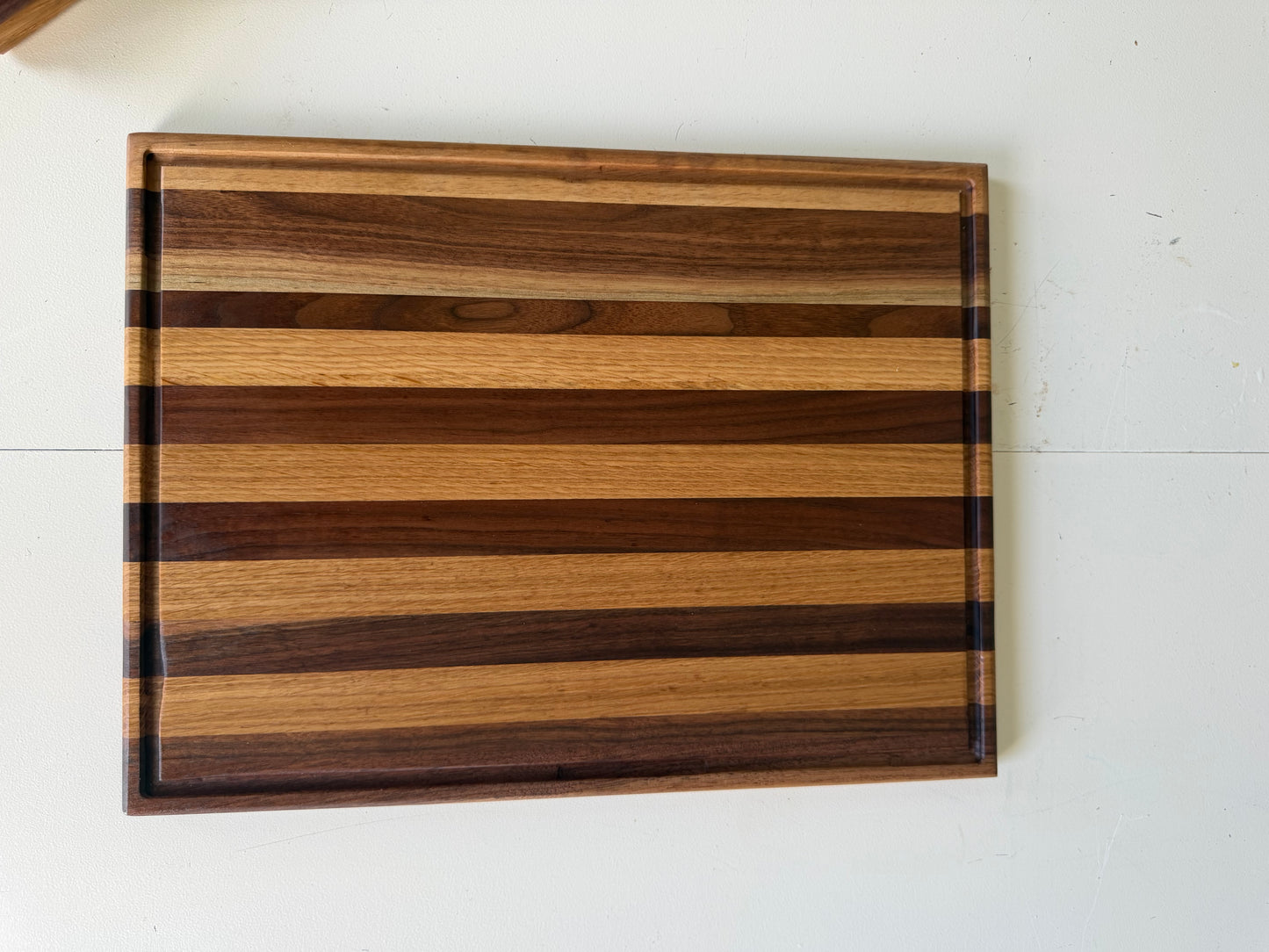 Black walnut and white oak Cutting Board