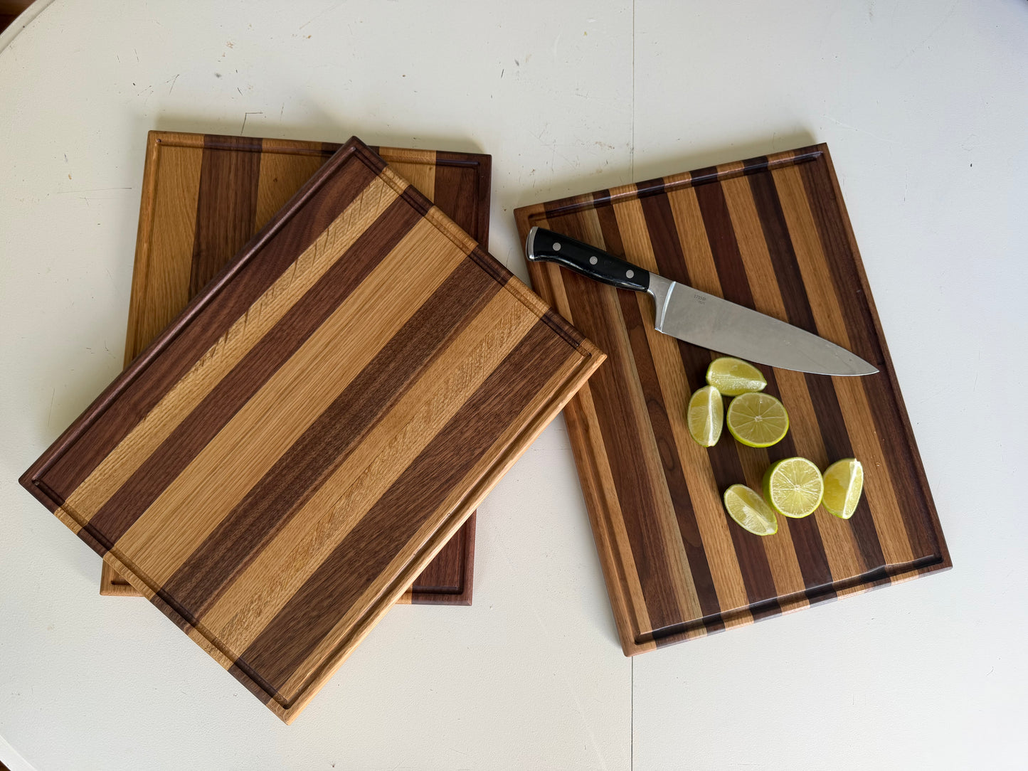 Black walnut and white oak Cutting Board